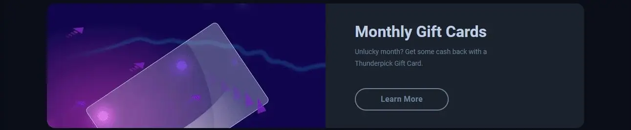 thunderpick monthly cards